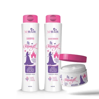 A Sua Escolha - Kit Capilar Shampoo + Condicionador + Mascara - Oleo Ricino