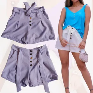 Linhão Alfaiataria Curta - Preto