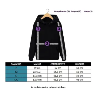 Moletom Masculino e Feminino Blusa de Frio - Azul Bebê