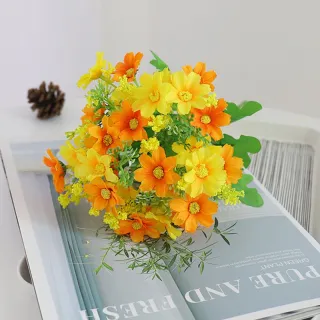 Decoração Jardim Festa Hotel Família Casamento Flor Seda Artificial - purple