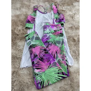 Moda Fitness Feminina: Kit Conjunto Trio Calça E Top + Blusa Embutida em Promoção - 33