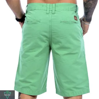 Bermuda Masculina Verde Sarja Tradicional - Icari Fashion - 42