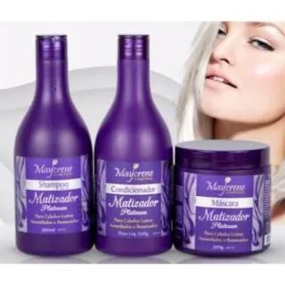 Maycrene Cosméticos - Kit Capilar Matizador Platinum - Pronta Entrega - Único