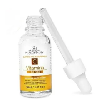 PhálleBeauty Kit Séruns Dia/Noite e Vitamina C - Promoção Imperdível - Único