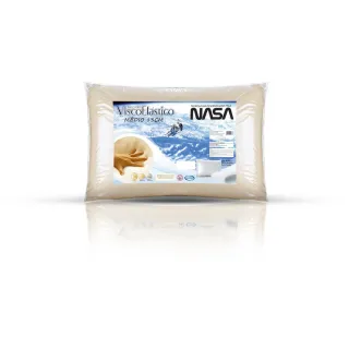 Capa protetora impermeável + KIT Travesseiro nasa Viscoelástico 11 cm Altura - Único