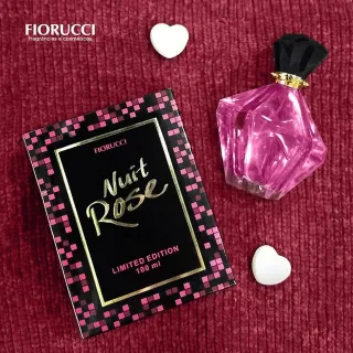 100ml Fiorucci Perfume Deo Colonia Nuit Rose - Único