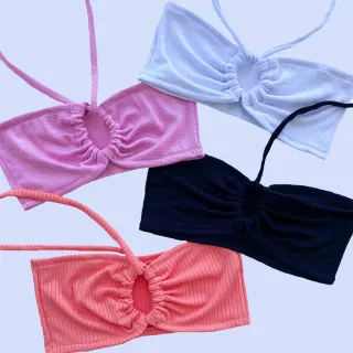 Versátil cropped de amarração: 7 formas de usar! - Branco