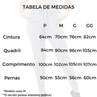 Promoção Calça Jogger Feminina Cós Alto Moletinho Bolso Cordão - Cinza c/ branco