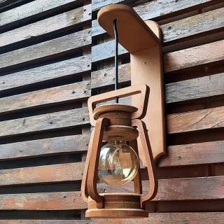 Lampião Arandela Luminária Lustre 110/220 V - Único