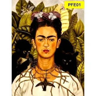 Pinturas Famosas Placas Decorativas - 20 modelos - PFE01