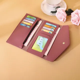 Carteira Multiuso Longa / Portátil e Estilosa para Mulheres 6177 - Hx6177 Pink