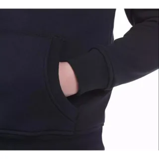 Capuz Clássico Masculino Blusa de Frio - Preto
