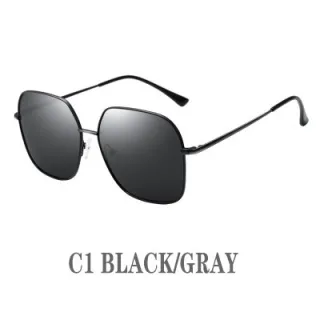 Retro Masculinos Óculos de Sol - C3 SILVER/GRAY