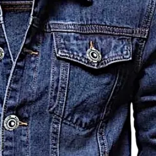 Casaco Masculino Jaqueta Jeans - Azul