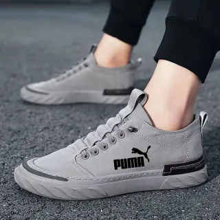 Tênis de Verão Moda 2022 Homens - Calçados Esportivos Casuais - Caqui