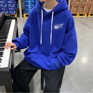 Moda masculina: Moletom Unissex com Capuz Refletivo #637 - Cinza