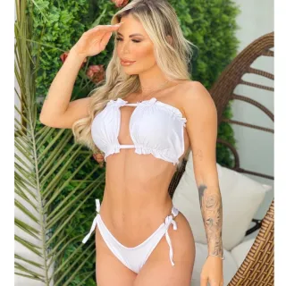 Biquíni Concha Quadrado Tomara Q