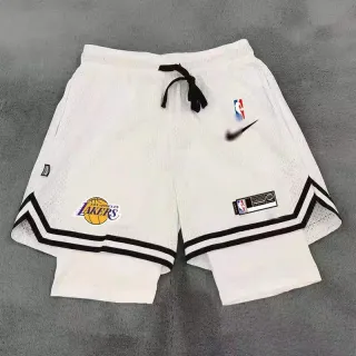 Calças de Moletom Forradas NBA Basquete Masculina Lakers Kobe James - Kobe (Preto)