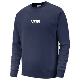 Blusa de frio Vans Moletom Gola Careca Sem Capuz - Preto