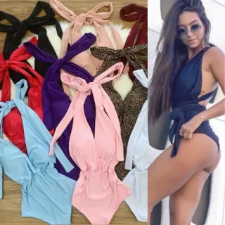 Maiô feminino preto suplex grosso - Raryel - Opção 5