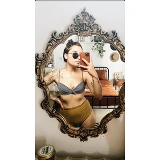 Retrô provençal espelho parede festas quarto escritório casa - Único