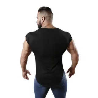 Camiseta manga japonesa masculina - Triângulo White