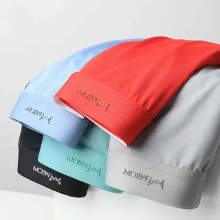 Boxer Masculina Seda Fria Dupla Camada Respirável Cor Lisa