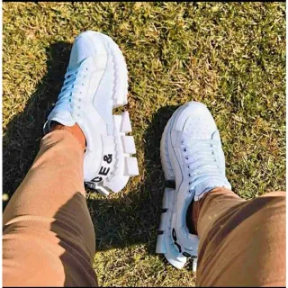 Lançamento Super King Tênis Dolce e Gabbana Preto e Branco - DOLCEGABBANA/PRETO