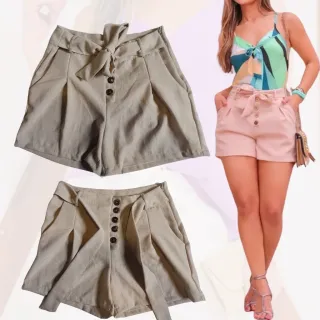 Linhão Alfaiataria Curta - Preto