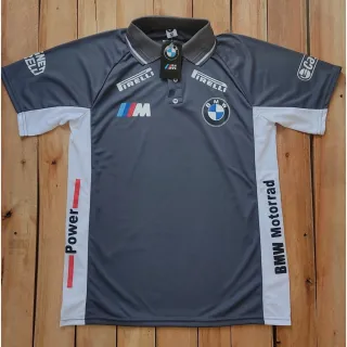Lançamento Camisa Polo Masculina BMW Dryfit - Azul