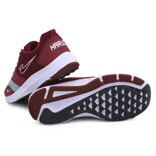 Promoção Imperdível: Tênis Harus Fit Masculino para Corrida, Academia, Crossfit e Caminhada - Bordô