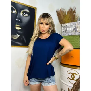 Moda Comportada Feminina Blusa Carioca Mullet Alongada Evangelica - Pink