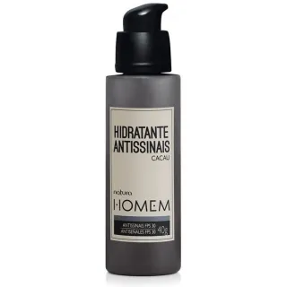 Hidratante Antissinais Natura Homem FPS 30 - 40g. - Sabonete Líquid Corporal 125ml