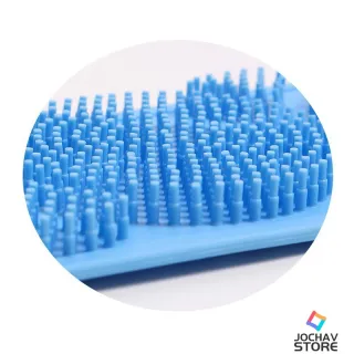 Escova de Silicone para Esfoliação Corporal - Envio Imediato - Cor Aleatória