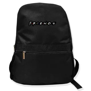 Grande Mochila Multifuncional Masculina Feminina SERIES - Preto