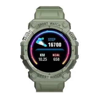 Relógio inteligente redondo atualizado - Smartwatch - D20 Azul