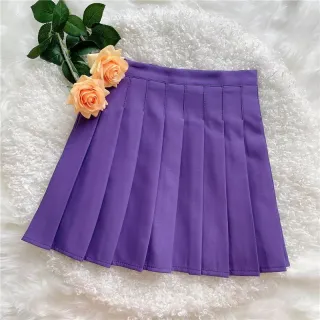 Pregas colegial cosplay saia - Verde