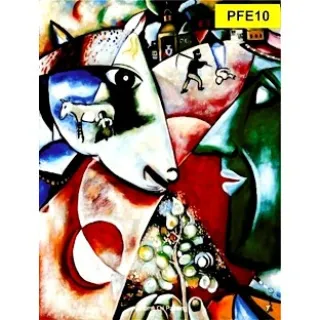 Pinturas Famosas Placas Decorativas - 20 modelos - PFE01