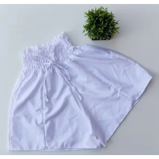 Moda Feminina Godê Crepe Twill Cintura Alta Lastex - Vinho