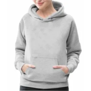 Canguru Moletom Unissex Capuz Inverno Cinza Mescla - Marsala