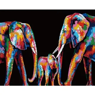 Pintura A Cores Por Números - Drofe (40X50 Cm) - 1464