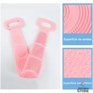 Escova de Silicone para Esfoliação Corporal - Envio Imediato - Cor Aleatória