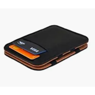 Promoção: Carteira Mágica em Couro Legítimo - Maior do Brasil!