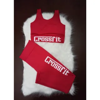 Conjunto Legging + Top Academia Moda Feminina - Cinza