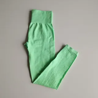 Legging Esportiva Feminina Alta Elástica Sem Costura - Raryel - Cinza Escuro