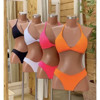 Biquíni delta asa: compre online na Raryel - Rosa