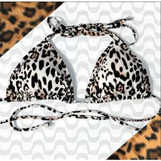 Biquíni Feminino Asa Delta Fio Dental Neon Laranja e Rosa - BIQUINI  AZUL