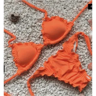 Fio Dental Biquíni Cortininha Feminino Empina Bumbum Amarração Bojo Removível - Zebra