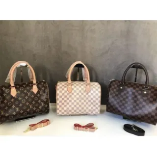 Promoção Relâmpago: Bolsa Feminina e Carteira Lorena em Compra - MARROM/CREME