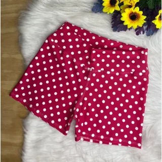 Curtinho Feminino Fitness Esportivo: Short de Academia Poá - Pink